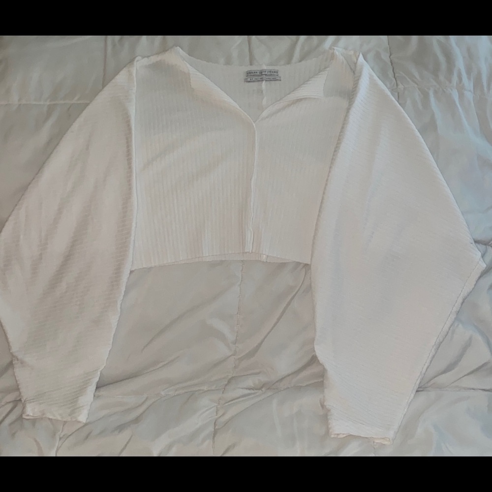 Urban Outfitters Cropped Oversize Long Sleeve